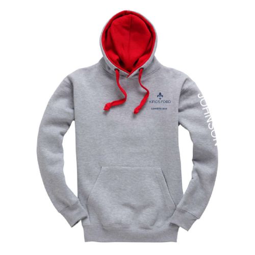 King's Ford contrast leavers hoody